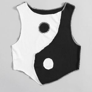 Yin & Yang Rib Tank Top